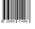 Barcode Image for UPC code 0323900014268