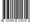 Barcode Image for UPC code 0323900015319