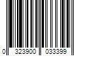 Barcode Image for UPC code 0323900033399