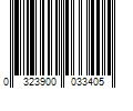 Barcode Image for UPC code 0323900033405