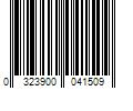 Barcode Image for UPC code 0323900041509