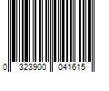 Barcode Image for UPC code 0323900041615