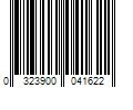 Barcode Image for UPC code 0323900041622