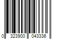 Barcode Image for UPC code 0323900043336