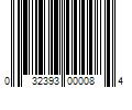 Barcode Image for UPC code 032393000084