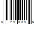 Barcode Image for UPC code 032396000098