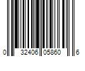 Barcode Image for UPC code 032406058606