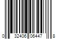 Barcode Image for UPC code 032406064478. Product Name: 