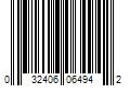 Barcode Image for UPC code 032406064942