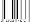 Barcode Image for UPC code 0324208432723