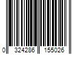 Barcode Image for UPC code 0324286155026