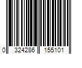 Barcode Image for UPC code 0324286155101