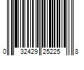 Barcode Image for UPC code 032429252258