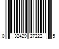 Barcode Image for UPC code 032429272225