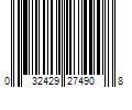 Barcode Image for UPC code 032429274908