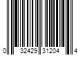 Barcode Image for UPC code 032429312044