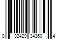 Barcode Image for UPC code 032429343604