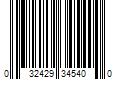 Barcode Image for UPC code 032429345400