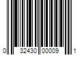 Barcode Image for UPC code 032430000091. Product Name: 