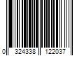 Barcode Image for UPC code 0324338122037