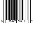 Barcode Image for UPC code 032447004112