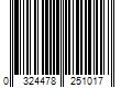 Barcode Image for UPC code 0324478251017