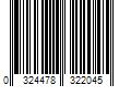 Barcode Image for UPC code 0324478322045