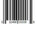 Barcode Image for UPC code 032466000065