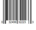 Barcode Image for UPC code 032499322233