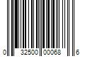 Barcode Image for UPC code 032500000686