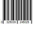 Barcode Image for UPC code 03250392450205