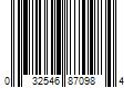 Barcode Image for UPC code 032546870984. Product Name: 