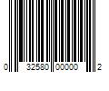 Barcode Image for UPC code 032580000002