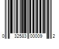 Barcode Image for UPC code 032583000092