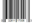 Barcode Image for UPC code 032611170063