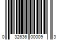 Barcode Image for UPC code 032636000093