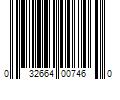 Barcode Image for UPC code 032664007460