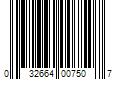 Barcode Image for UPC code 032664007507