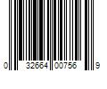 Barcode Image for UPC code 032664007569