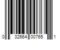 Barcode Image for UPC code 032664007651