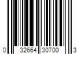 Barcode Image for UPC code 032664307003