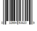 Barcode Image for UPC code 032664538209