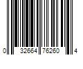 Barcode Image for UPC code 032664762604