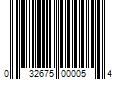 Barcode Image for UPC code 032675000054