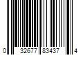 Barcode Image for UPC code 032677834374