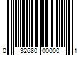 Barcode Image for UPC code 032680000001