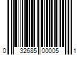 Barcode Image for UPC code 032685000051