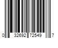 Barcode Image for UPC code 032692725497