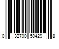 Barcode Image for UPC code 032700504298