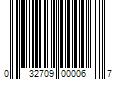 Barcode Image for UPC code 032709000067